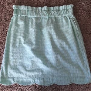 Lauren James seersucker skirt